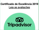 Certificado de Excelência 2019 TripAdvisor - A Marisqueira de Matosinhos