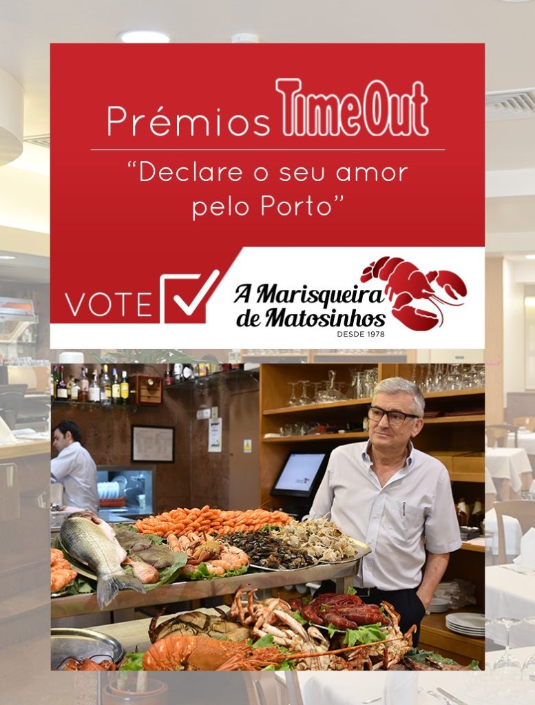 A Marisqueira de Matosinhos, Matosinhos, alvo de votações para os Prémios TimeOut